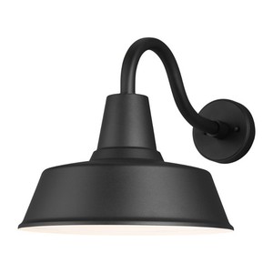 S8737401EN312 Barn Light Entrance Outdoor Wall Light - Black