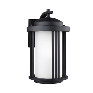 GL874790112 Crowell Entrance Outdoor Wall Light - Black