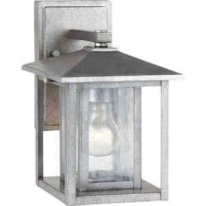 GL8802557 Hunnington Entrance Outdoor Wall Light - Weathered Pewter