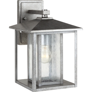 GL8802757 Hunnington Entrance Outdoor Wall Light - Weathered Pewter