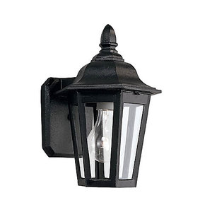 GL882212 Brentwood Entrance Outdoor Wall Light - Black