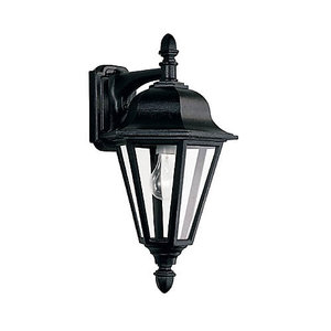 GL882512 Brentwood Entrance Outdoor Wall Light - Black