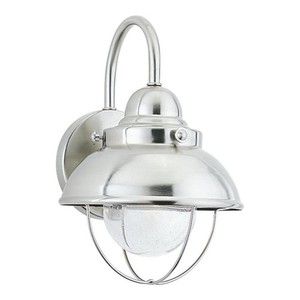 GL887093S98 Sebring Entrance Outdoor Wall Light - Brushed Stainless