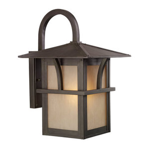 GL8888251 Medford Lakes Entrance Outdoor Wall Light - Statuary Bronze