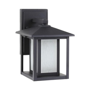 GL8902997S12 Hunnington Entrance Outdoor Wall Light - Black