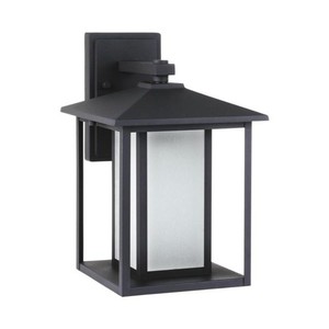 GL8903197S12 Hunnington Entrance Outdoor Wall Light - Black