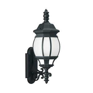 GL8910312 Wynfield Entrance Outdoor Wall Light - Black