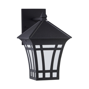 GL8913212 Herrington Entrance Outdoor Wall Light - Black