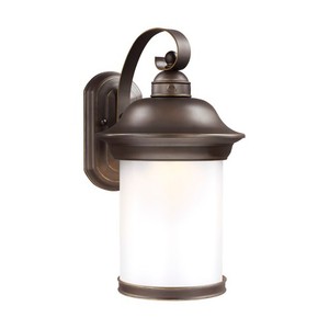 GL89192DEN371 Hermitage Entrance Outdoor Wall Light - Antique Bronze