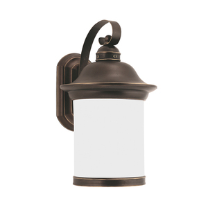 GL89192EN371 Hermitage Entrance Outdoor Wall Light - Antique Bronze