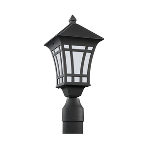 GL89231EN312 Herrington Post Light Post Lights - Black