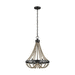 Generation Lighting S3101903872 Washed Pine / Stardust Mini Chandelier