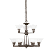 Generation Lighting GL31062EN3782 Heirloom Bronze Mid Sized Chandelier