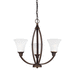 Generation Lighting GL3113203EN3715 Autumn Bronze Mini Chandelier