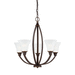 Generation Lighting GL3113205715 Autumn Bronze Mid Sized Chandelier