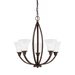 Generation Lighting GL3113205EN3715 Autumn Bronze Mid Sized Chandelier