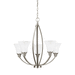 Generation Lighting GL3113205EN3962 Brushed Nickel Mid Sized Chandelier