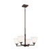 Generation Lighting S3113704778 Brushed Oil Rubbed Bronze Mini Chandelier