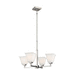 Generation Lighting S3113704962 Brushed Nickel Mini Chandelier