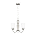 Generation Lighting GL3120203962 Brushed Nickel Mini Chandelier