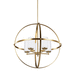 Generation Lighting GL3124605848 Satin Brass Entrance / Foyer Pendant