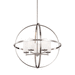 Generation Lighting GL3124605962 Brushed Nickel Entrance / Foyer Pendant