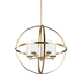 Generation Lighting GL3124605EN3848 Satin Brass Entrance / Foyer Pendant