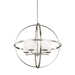 Generation Lighting GL3124605EN3962 Brushed Nickel Entrance / Foyer Pendant