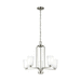 Generation Lighting GL3128905962 Brushed Nickel Mid Sized Chandelier