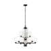 Generation Lighting GL3128909710 Bronze Mid Sized Chandelier