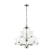 Generation Lighting GL3128909962 Brushed Nickel Mid Sized Chandelier