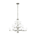 Generation Lighting GL3128915962 Brushed Nickel Large Foyer Chandelier