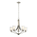 Generation Lighting S3137305EN3962 Brushed Nickel Mid Sized Chandelier