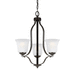 Generation Lighting GL3139003782 Heirloom Bronze Mini Chandelier