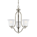 Generation Lighting GL3139003962 Brushed Nickel Mini Chandelier