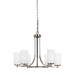 Generation Lighting GL3139106962 Brushed Nickel Mini Chandelier