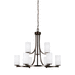 Generation Lighting GL3139109710 Bronze Mid Sized Chandelier