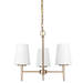 Generation Lighting GL3140403848 Satin Brass Mini Chandelier