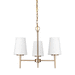 Generation Lighting GL3140403EN3848 Satin Brass Mini Chandelier