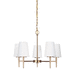 Generation Lighting GL3140405EN3848 Satin Brass Mid Sized Chandelier