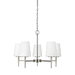 Generation Lighting GL3140405EN3962 Brushed Nickel Mid Sized Chandelier