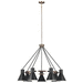 Generation Lighting GL3141307EN3848 Satin Brass Large Foyer Chandelier