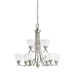 Generation Lighting GL31627EN3962 Brushed Nickel Mid Sized Chandelier