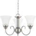 Generation Lighting GL31806962 Brushed Nickel Mini Chandelier