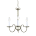 Generation Lighting GL31807EN962 Brushed Nickel Mini Chandelier