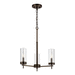 Generation Lighting S3190303EN778 Brushed Oil Rubbed Bronze Mini Chandelier