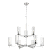 Generation Lighting S319030905 Chrome Mid Sized Chandelier