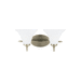 Generation Lighting GL41181EN3965 Antique Brushed Nickel 2 Bulb Bathroom Light