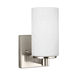 Generation Lighting GL4139101EN3962 Brushed Nickel 1 Bulb Wall Sconce