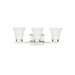 Generation Lighting GL441160305 Chrome 3 Bulb Bathroom Light